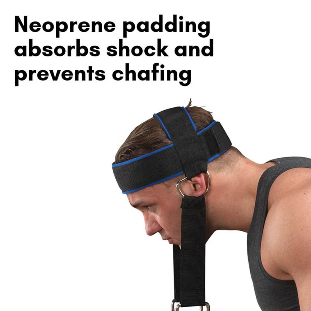 Neck Power Training Strap Adjustable Head Harness Gym Fitness