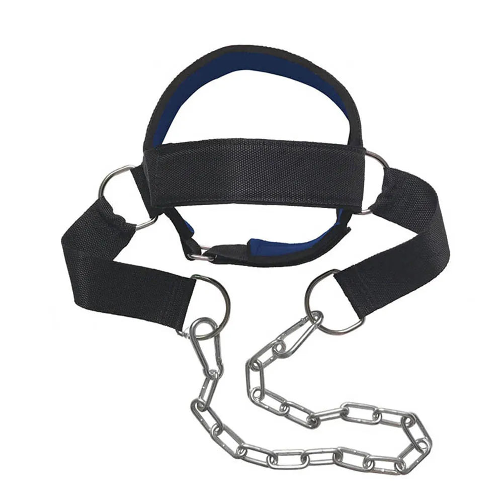 Neck Power Training Strap Adjustable Head Harness Gym Fitness