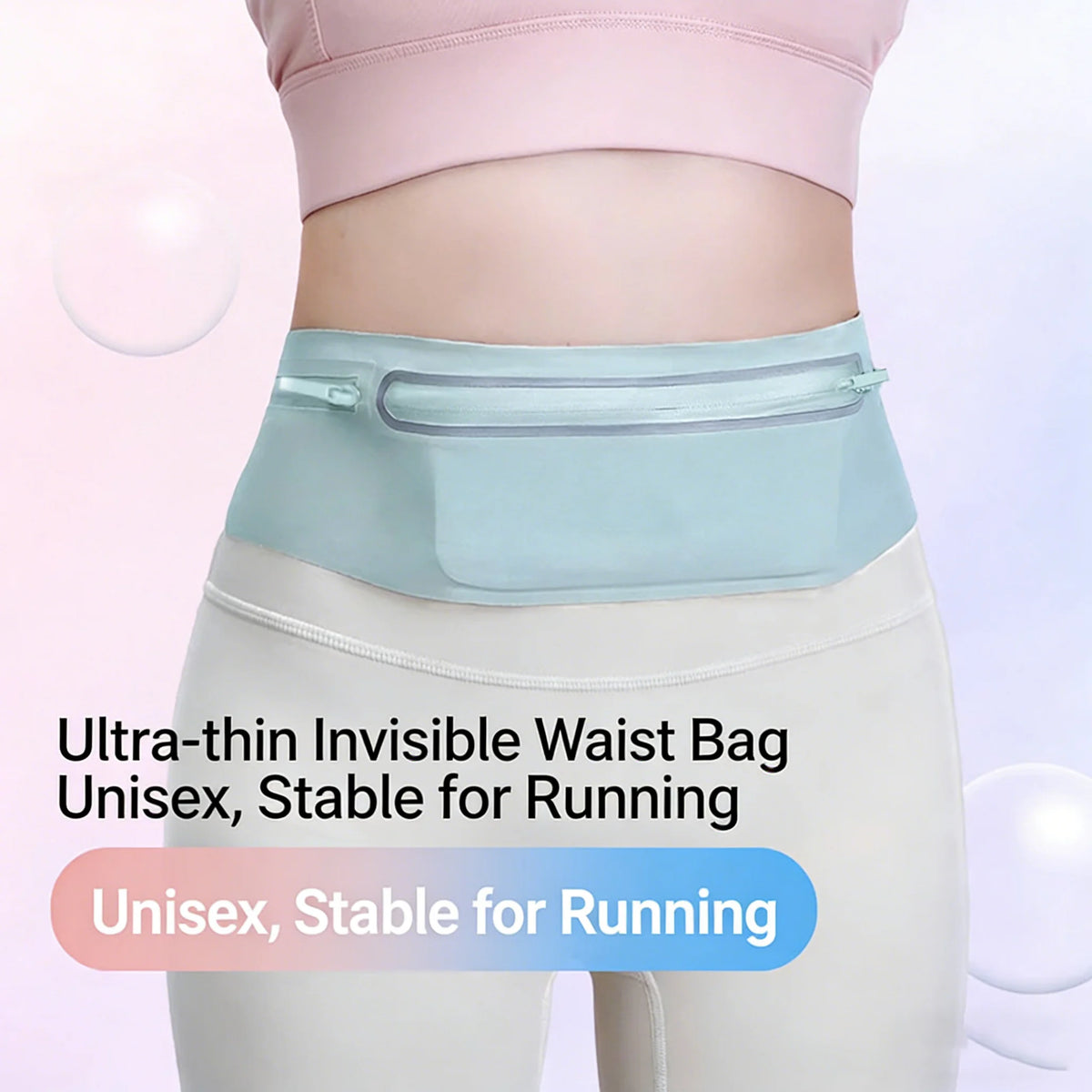 Waist Running Bag Sports Fanny Pack Waterproof Belt Phone Pouch