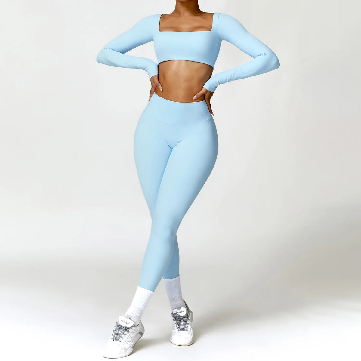 Women Tracksuit 2PCS Yoga Suit Quick Dry Gym Running Set