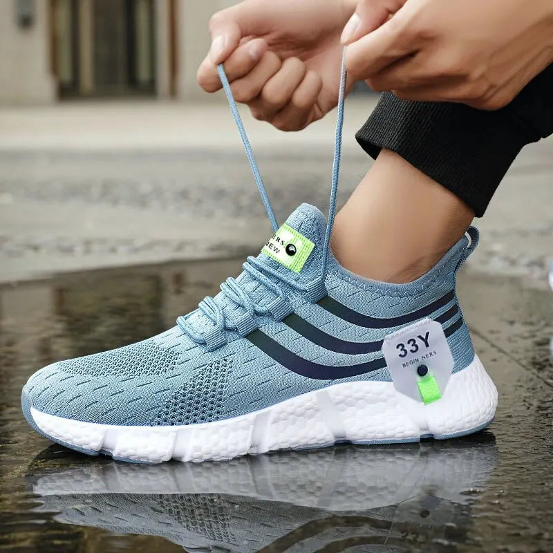 Men Casual Sport Shoes Breathable Lightweight Mesh Running