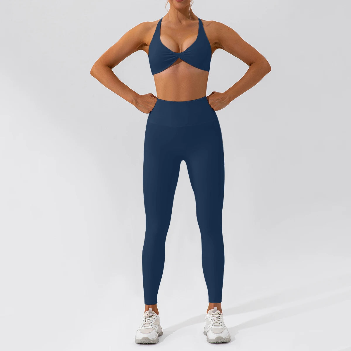 Women Tracksuit 2PCS Yoga Suit Quick Dry Gym Running Set