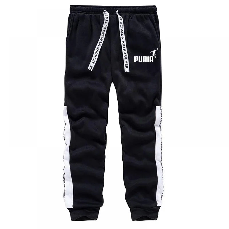 Mens Sports Tracksuit Hoodie Print Casual Gym Jogging Pants