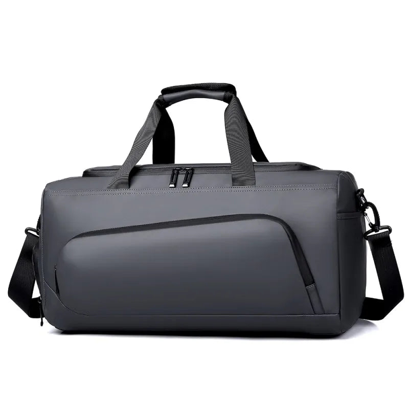 Sports Gym Bag Large Capacity Travel Duffel Shoes Storage
