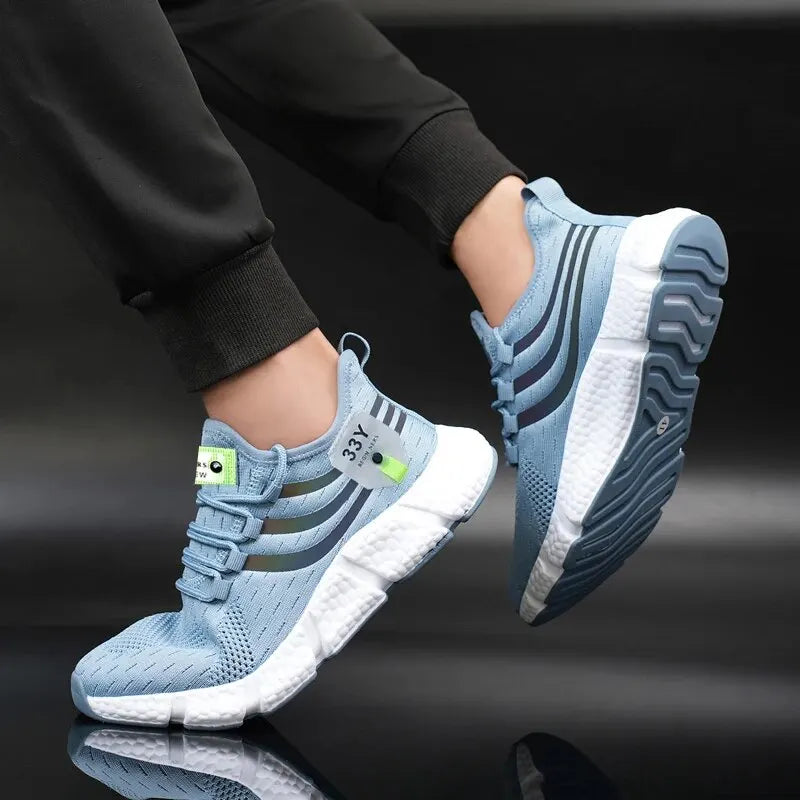 Men Casual Sport Shoes Breathable Lightweight Mesh Running
