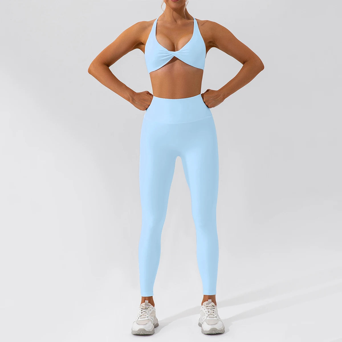 Women Tracksuit 2PCS Yoga Suit Quick Dry Gym Running Set