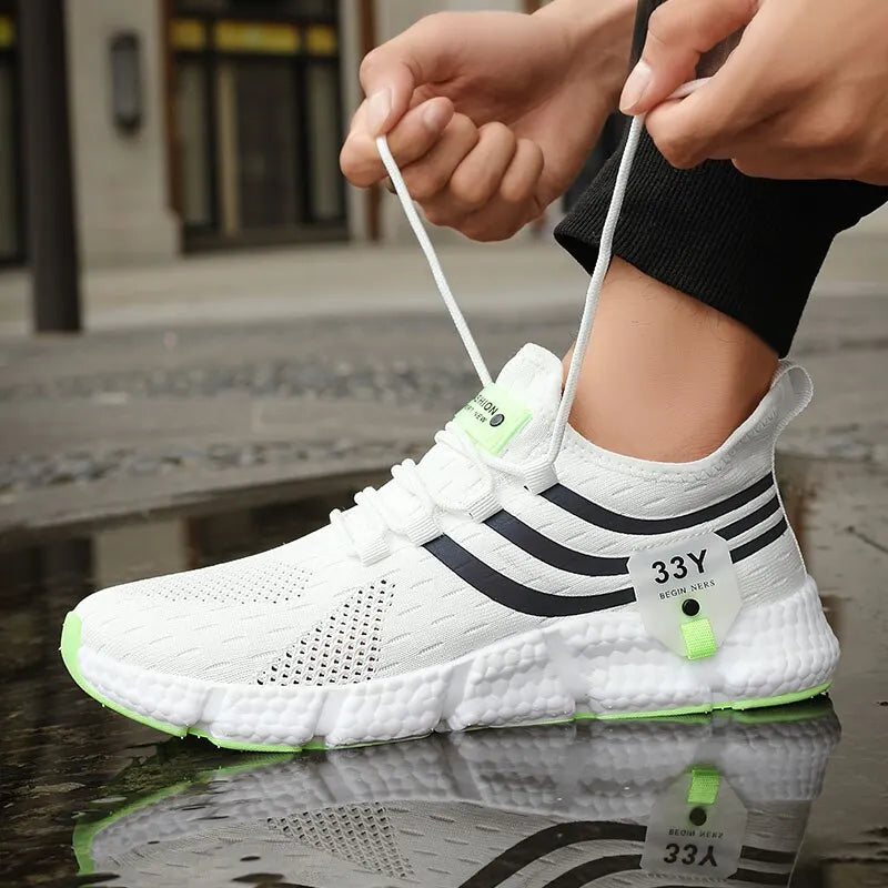 Men Casual Sport Shoes Breathable Lightweight Mesh Running