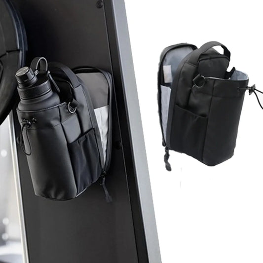 Magnetic Gym Bag Large Capacity Phone Pocket Water Bottle Pouch