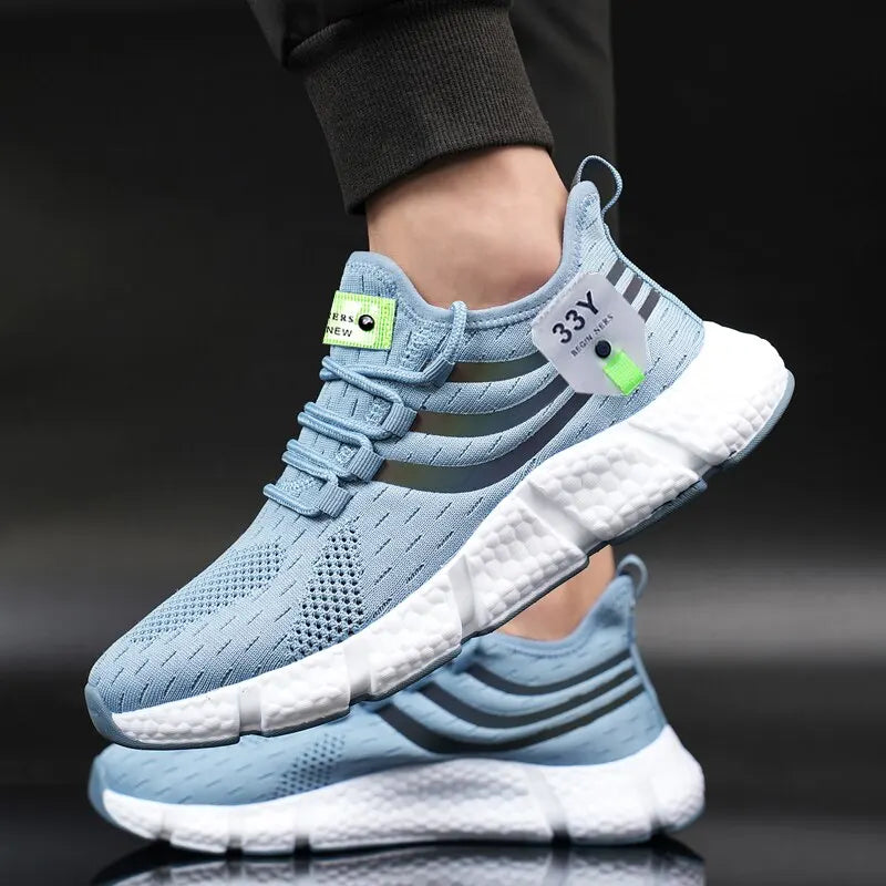 Men Casual Sport Shoes Breathable Lightweight Mesh Running