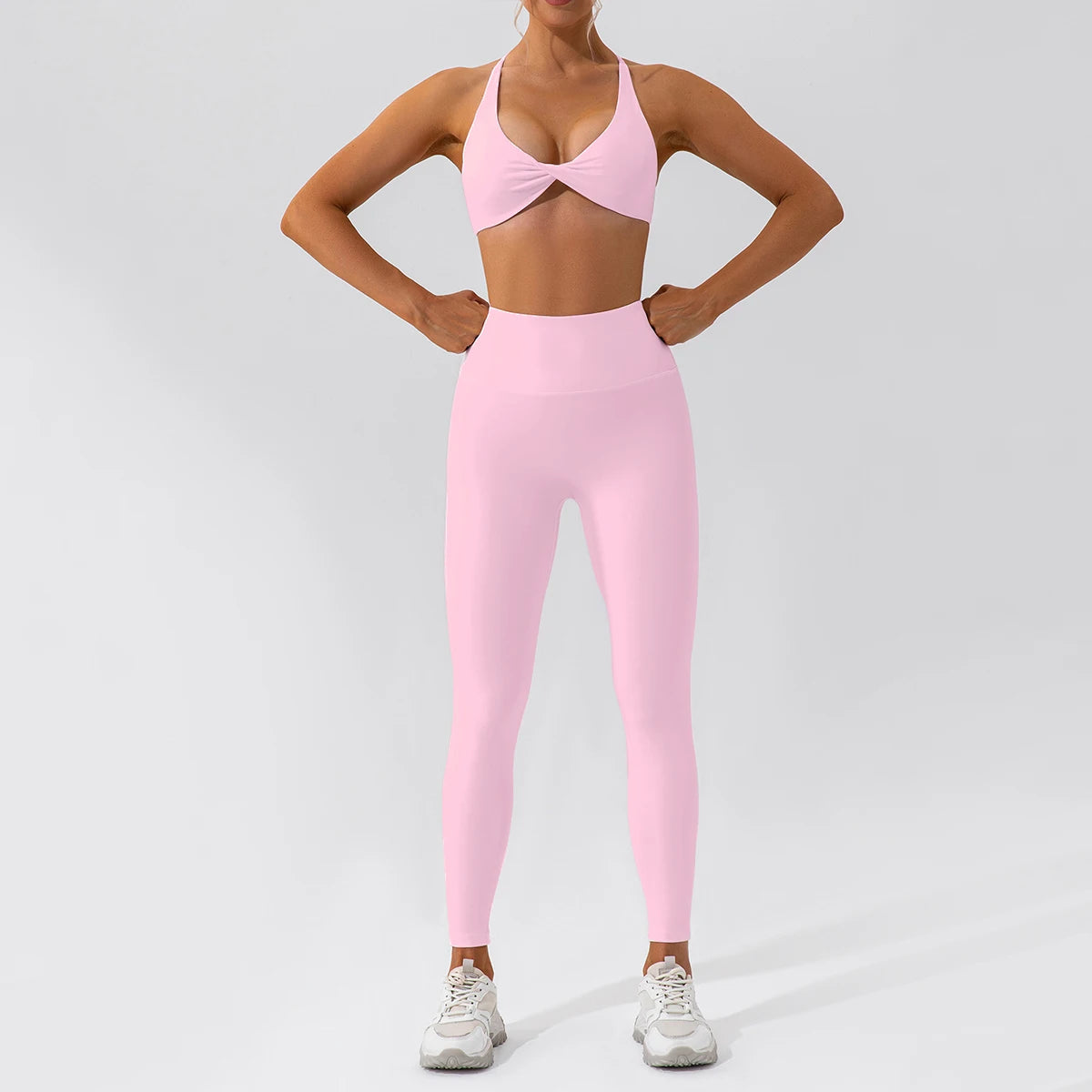 Women Tracksuit 2PCS Yoga Suit Quick Dry Gym Running Set