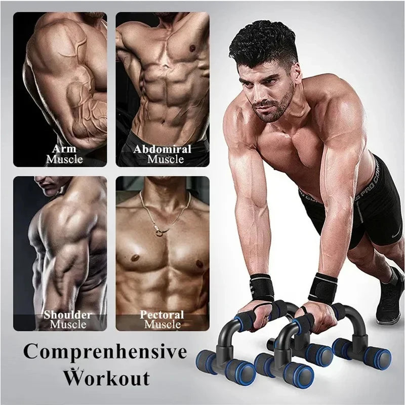 Push Up Bar Non-Slip H-Shaped Handles Home Fitness Equipment