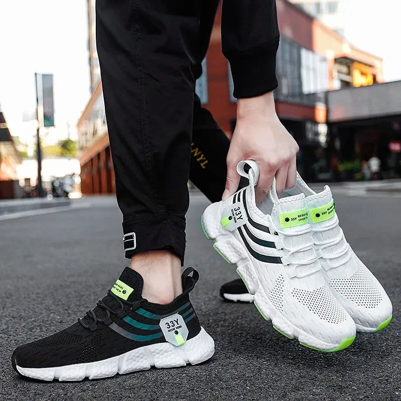 Men Casual Sport Shoes Breathable Lightweight Mesh Running
