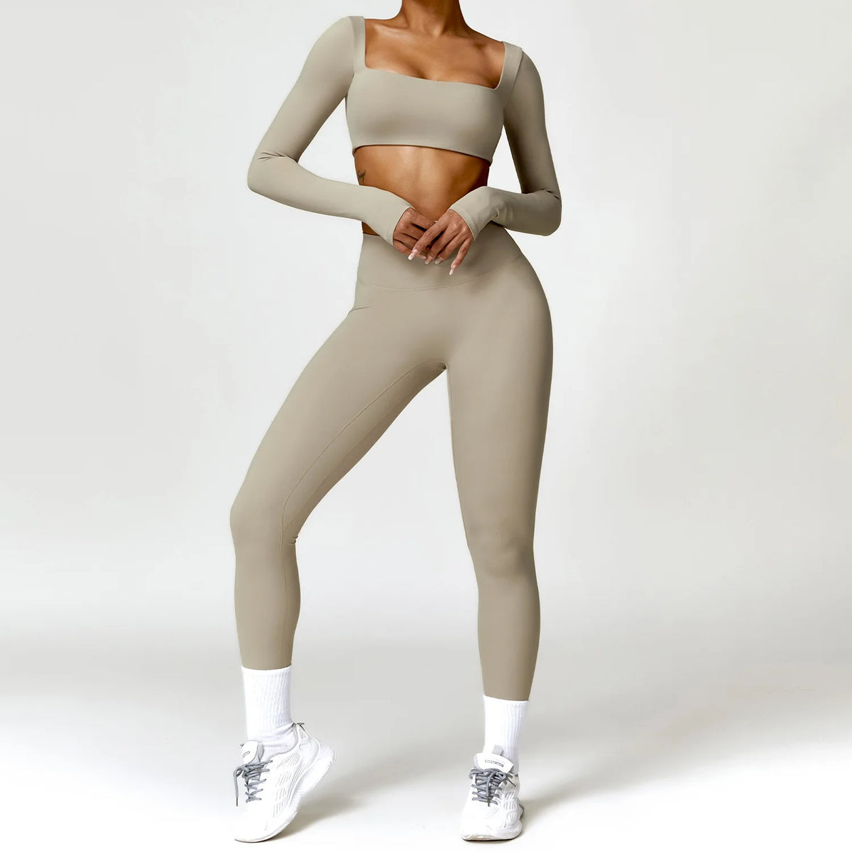 Women Tracksuit 2PCS Yoga Suit Quick Dry Gym Running Set