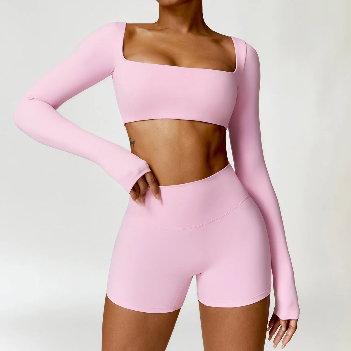 Women Tracksuit 2PCS Yoga Suit Quick Dry Gym Running Set