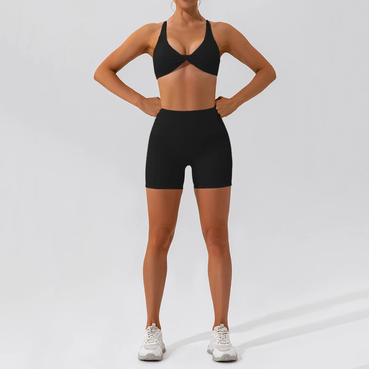 Women Tracksuit 2PCS Yoga Suit Quick Dry Gym Running Set
