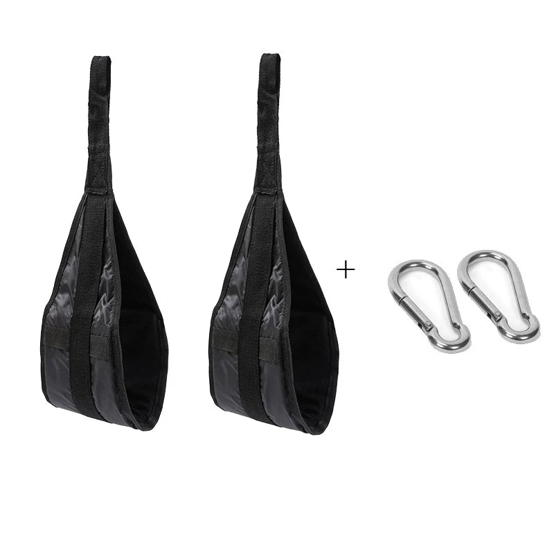 Fitness AB Sling Straps Heavy Duty Pull Up Bar Leg Raiser