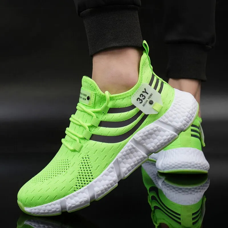 Men Casual Sport Shoes Breathable Lightweight Mesh Running