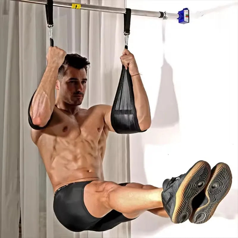 Fitness AB Sling Straps Heavy Duty Pull Up Bar Leg Raiser