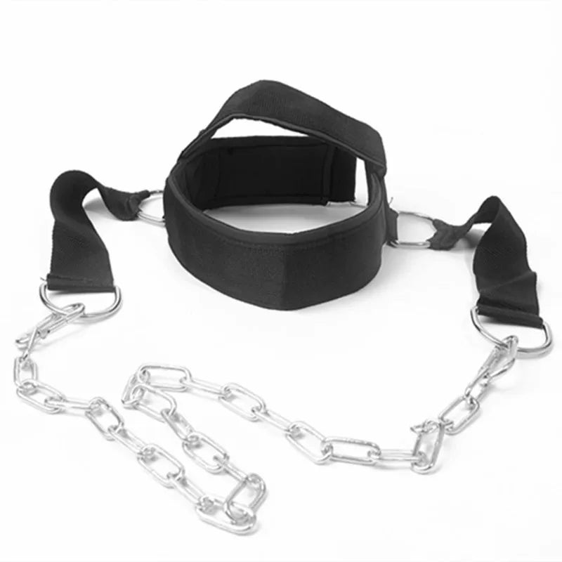 Neck Power Training Strap Adjustable Head Harness Gym Fitness