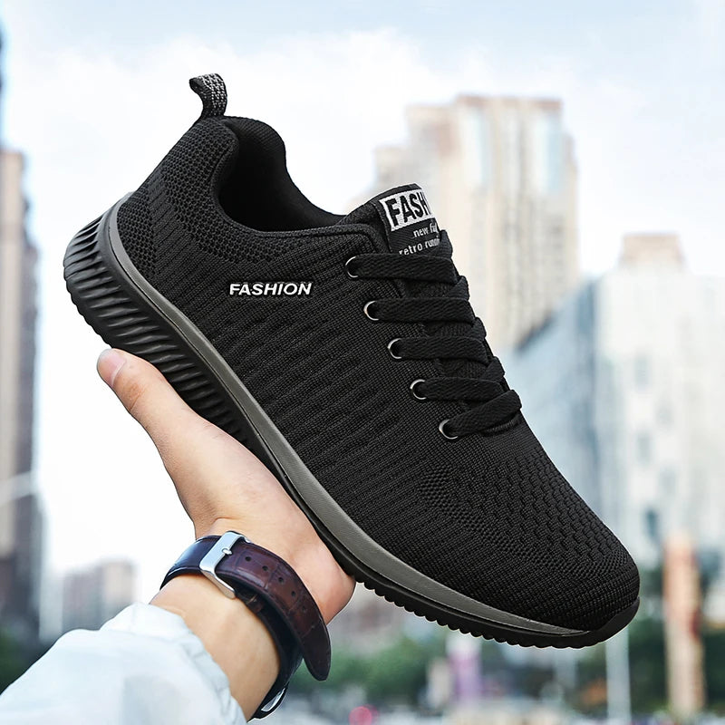 Men Running Sneakers Lightweight Breathable Mesh Casual Shoes